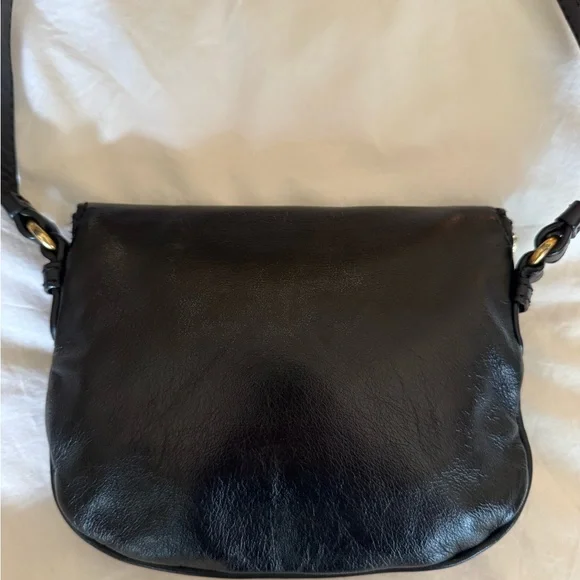 Marc by Marc Jacobs Vintage Black Leather Crossbody bag with Bird Accent - Picture 7 of 13